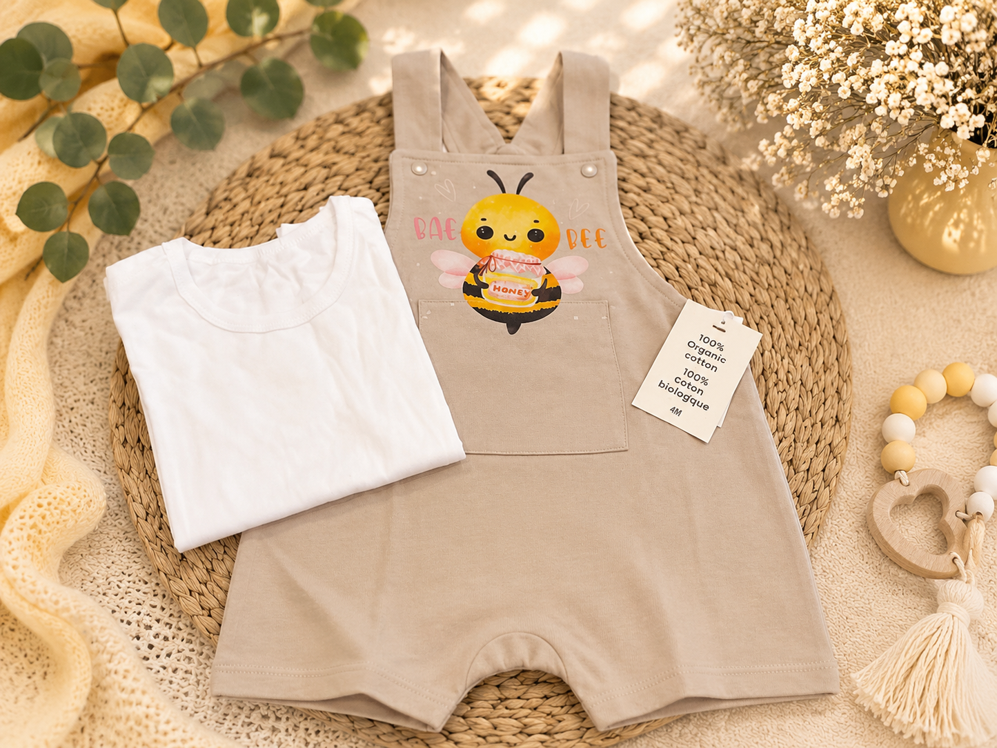 100% organic cotton jumper with white shirt
