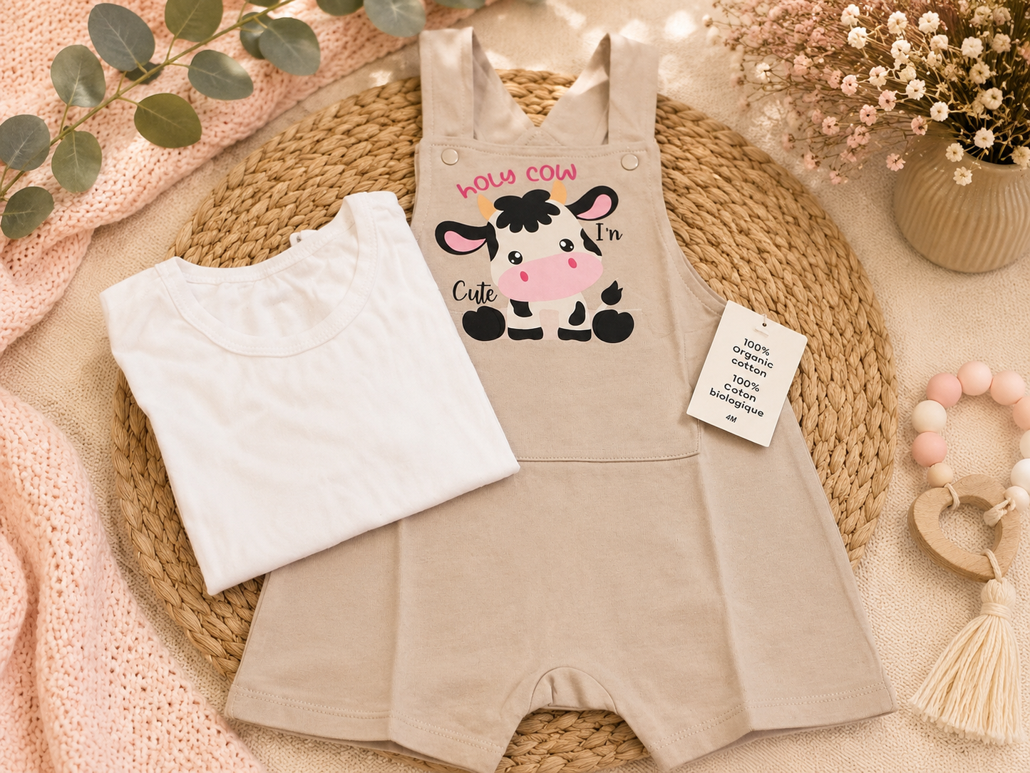 100% organic cotton jumper with a white shirt