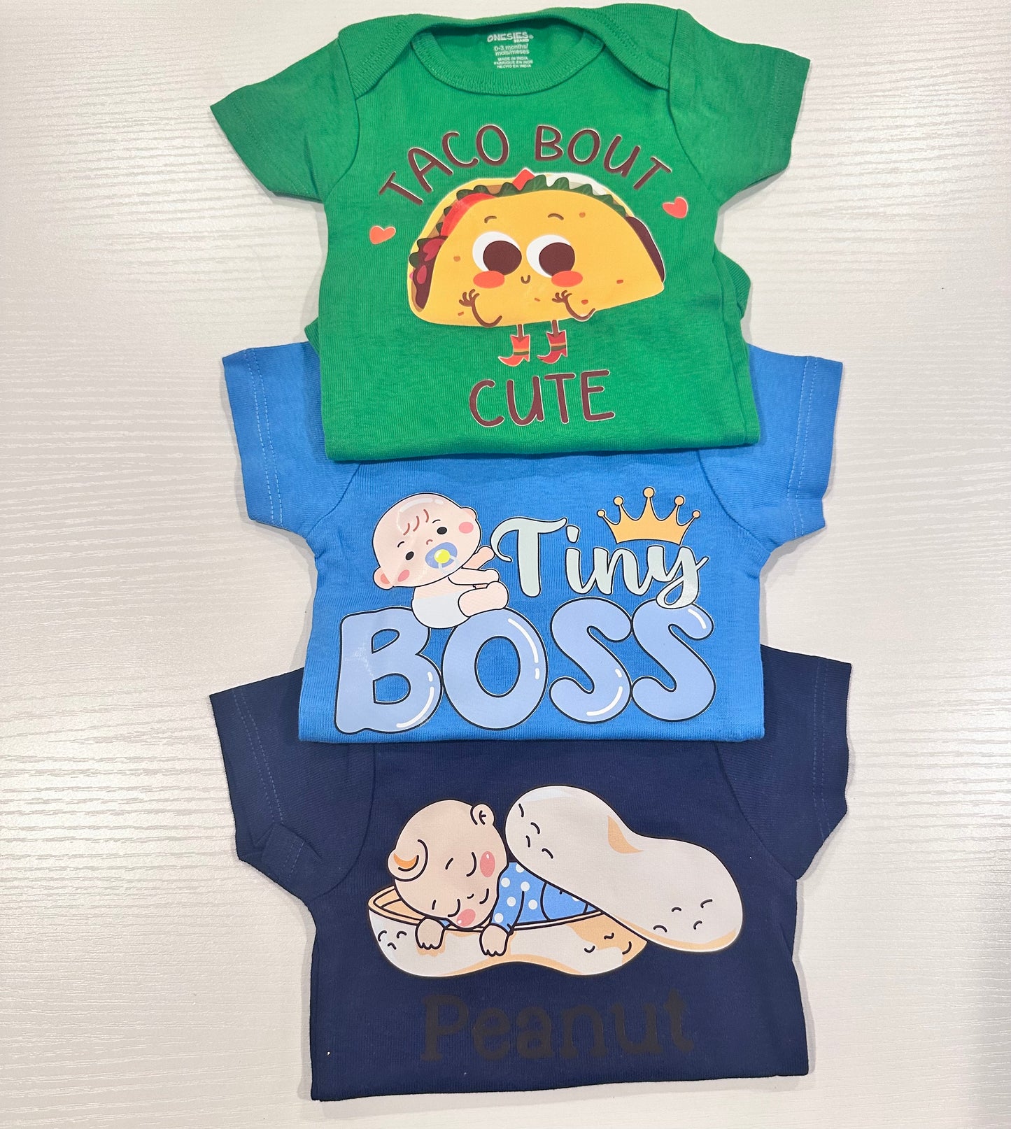 Baby Boy Onesie Set Of 3