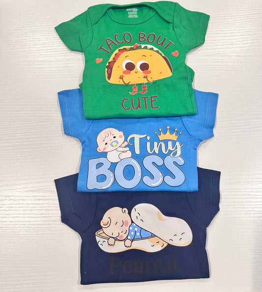 Baby Boy Onesie Set Of 3