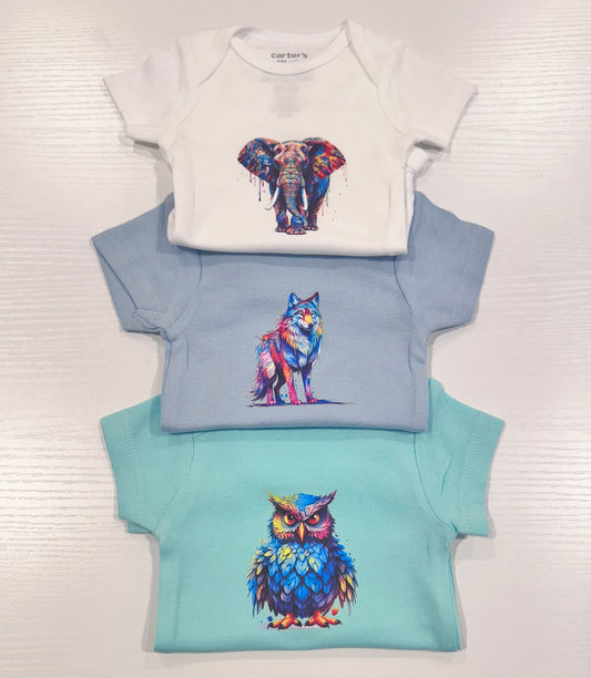 Baby boy onesie set Of 3