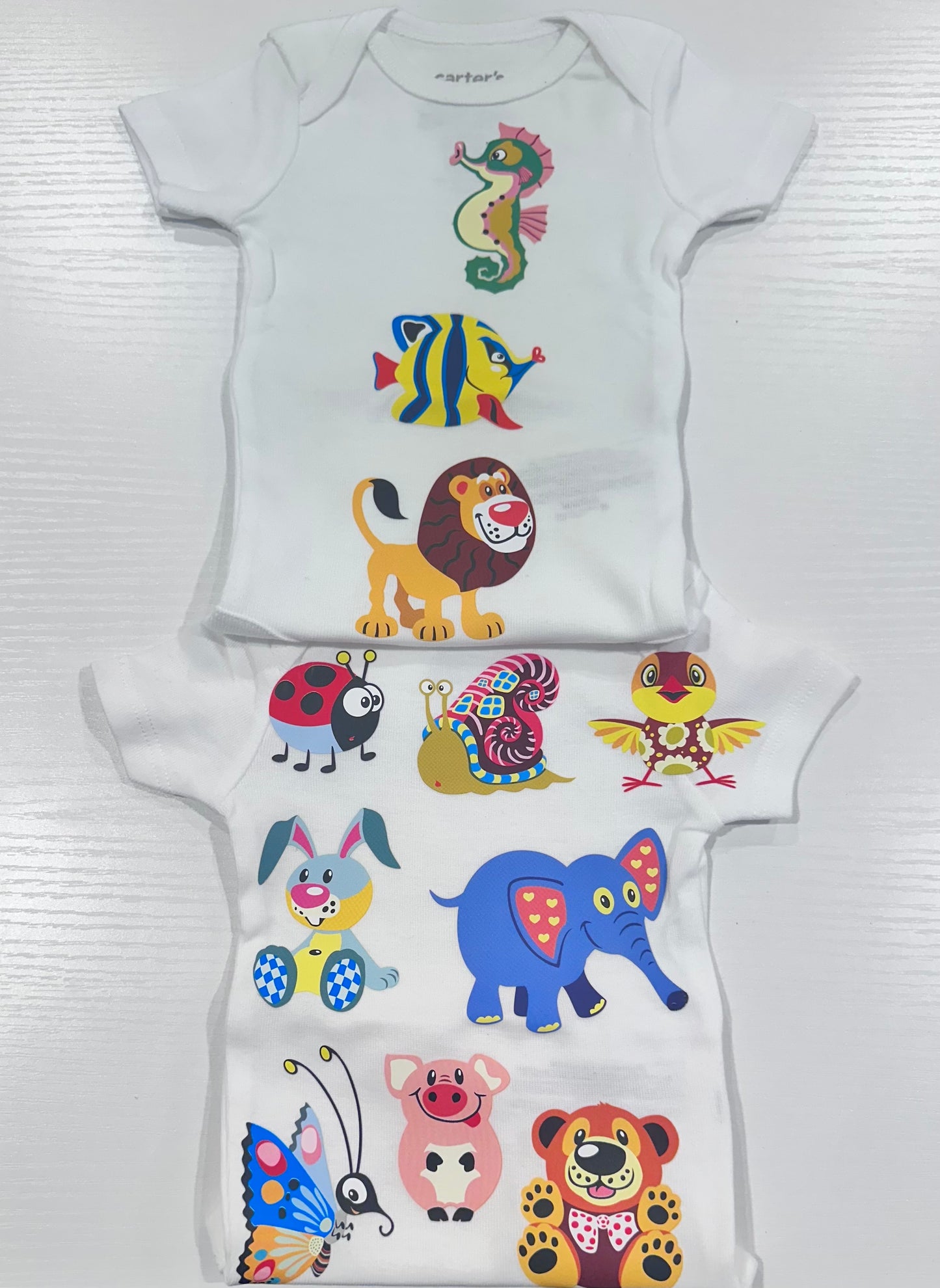 Baby boy colorful Animal Set Of 2