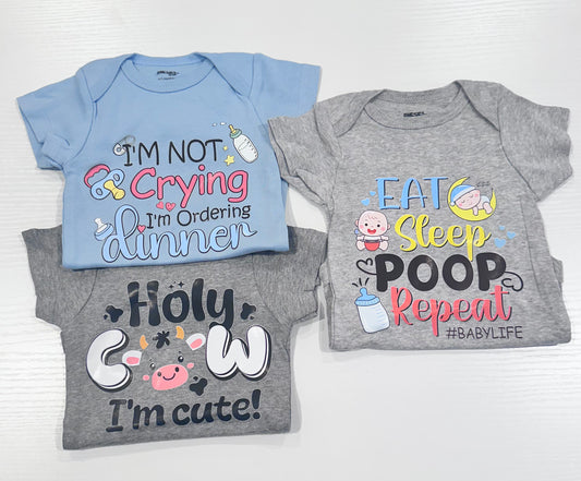 Baby Boy Onesie Set Of 3