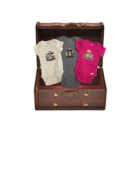 Personalized unisex onesie set