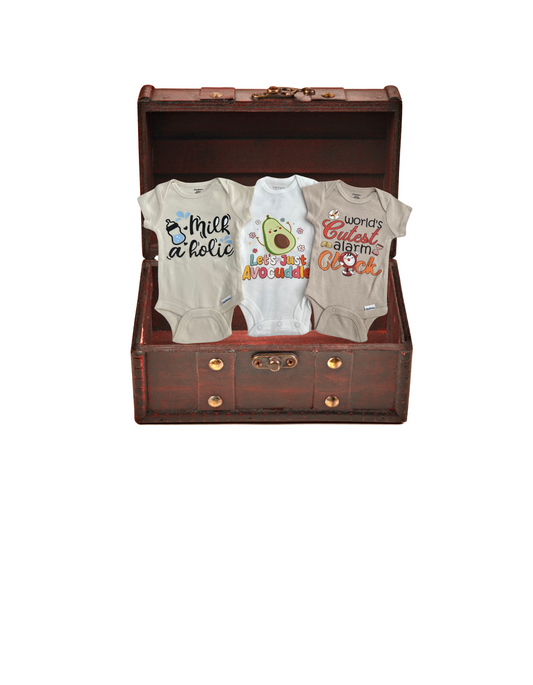 Personalized New Born unisex onesie set