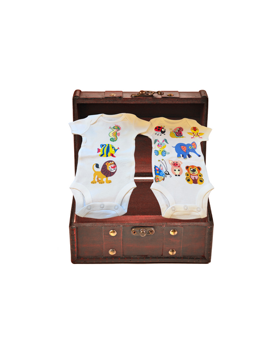 Baby boy  newborn colorful Animal Set
