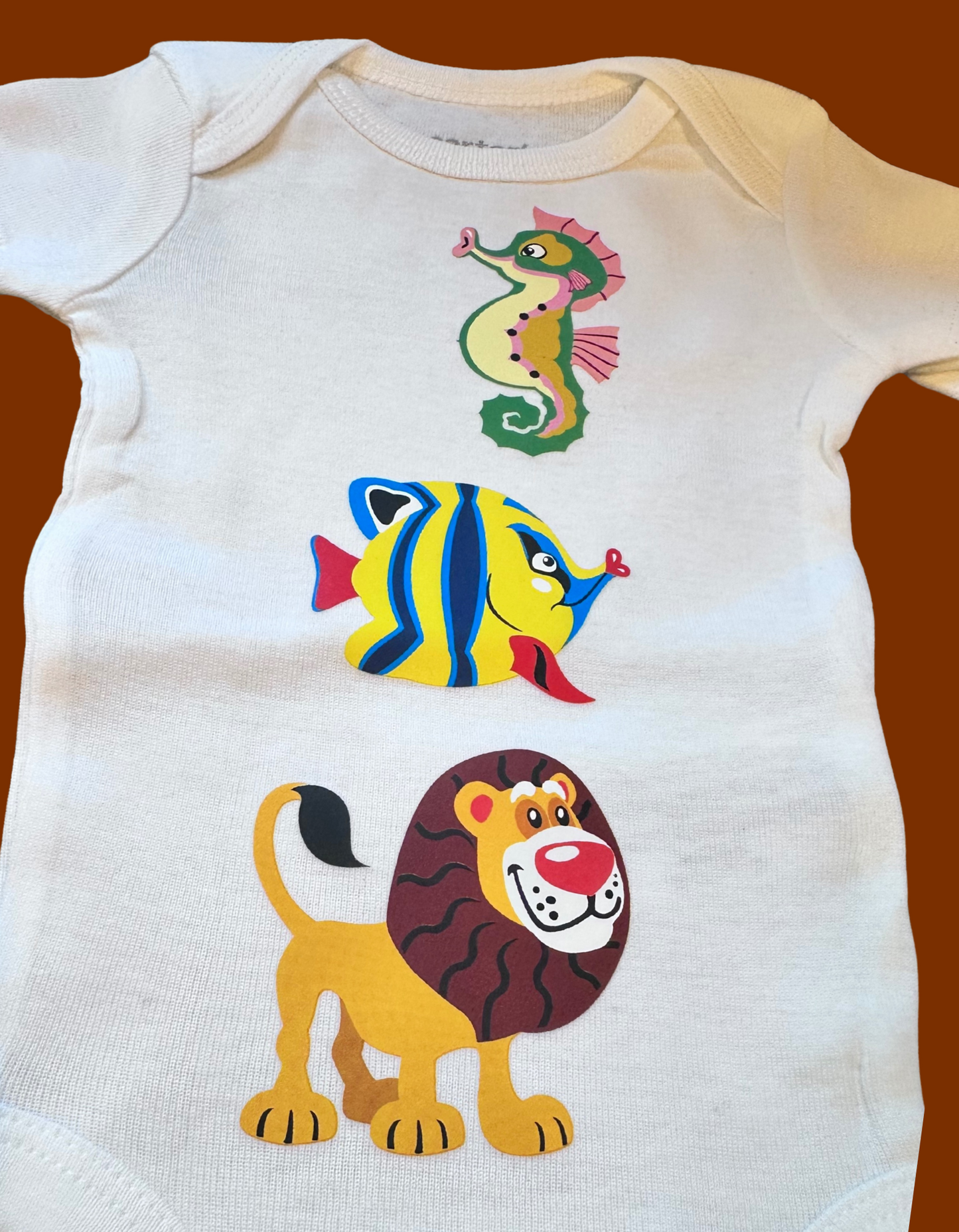 Baby boy  newborn colorful Animal Set
