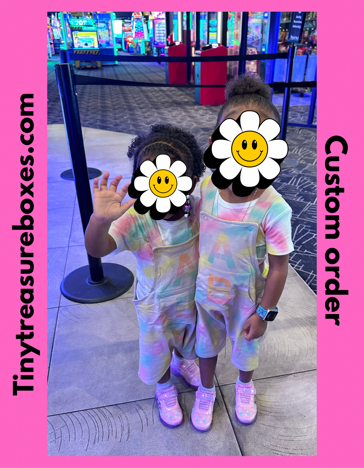 Customer jumper orders 2T to 4T girls and boys