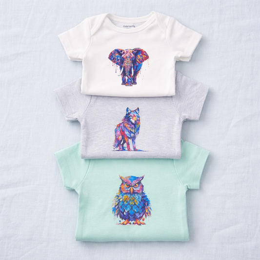 Baby boy onesie set Of 3