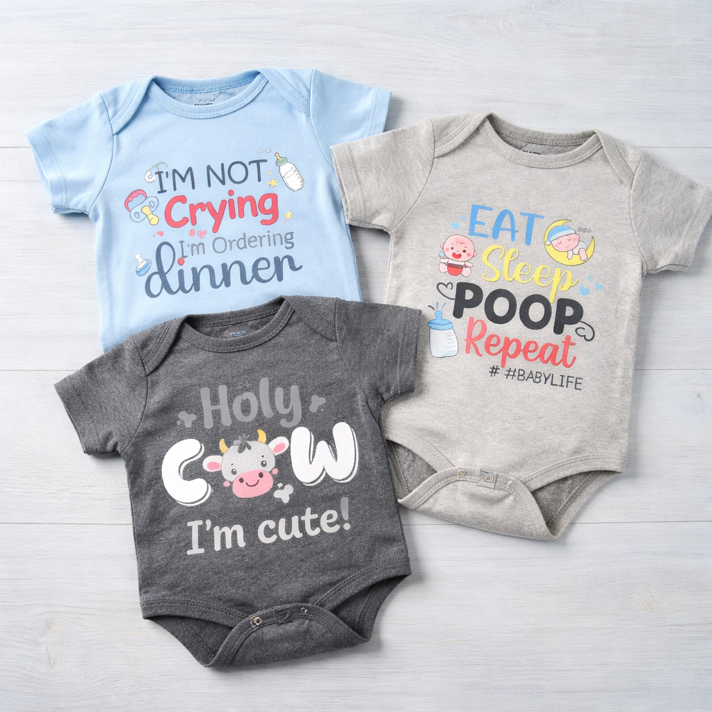 Baby Boy Onesie Set Of 3