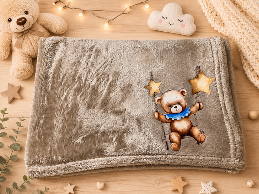 Newborn soft wrap blanket