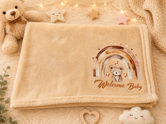New born soft wrap blanket