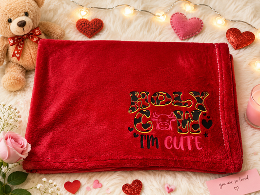 Newborn soft wrap blanket