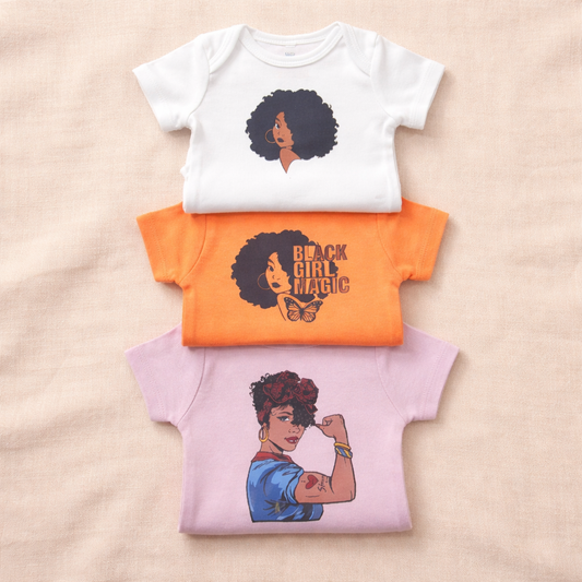 Baby girl onesie set Of 3