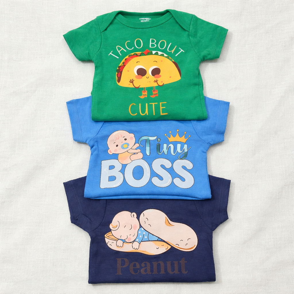 Baby Boy Onesie Set Of 3